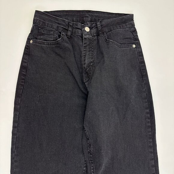 Unbranded Bootcut Women's size 27 Black Denim Jeans - Picture 2 of 4
